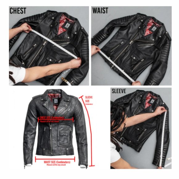 MASTER SUPPY CO. BLACK LEATHER MOTORCYCLE JACKET - BELVEDERE XS - Picture 15 of 16